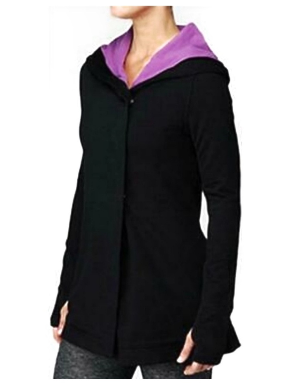 lululemon athletica Awareness Wrap Hoodie Jacket - Black Size 6